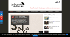Desktop Screenshot of lesdisquairesdeparis.com